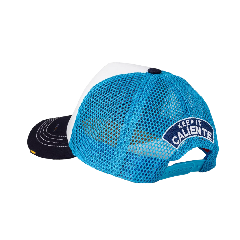 Evil Eye Nav/Wt/Blu Blue Cap