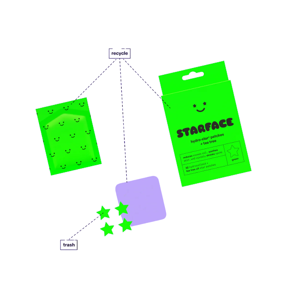 Starface Hydro-Star® + Tea Tree Pimple Patches