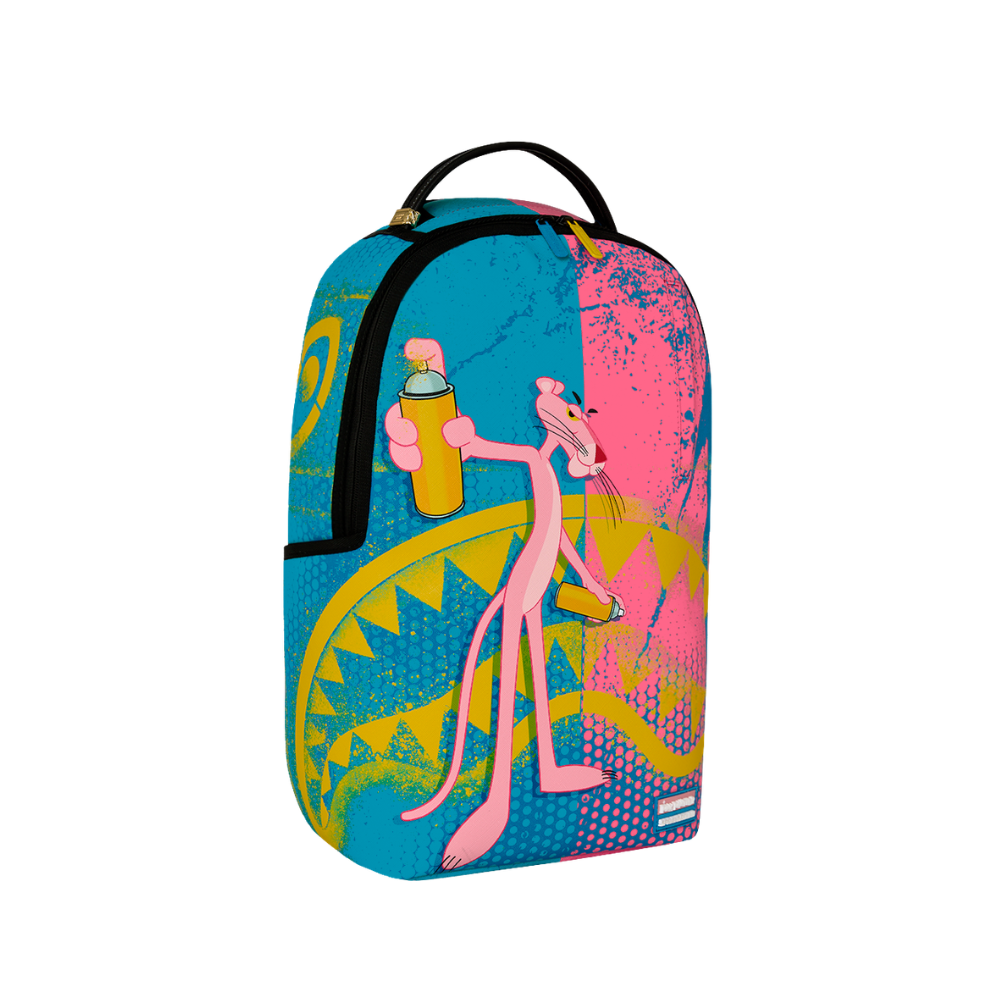 Sprayground Pink Panther Spray Cans DLXSV Backpack