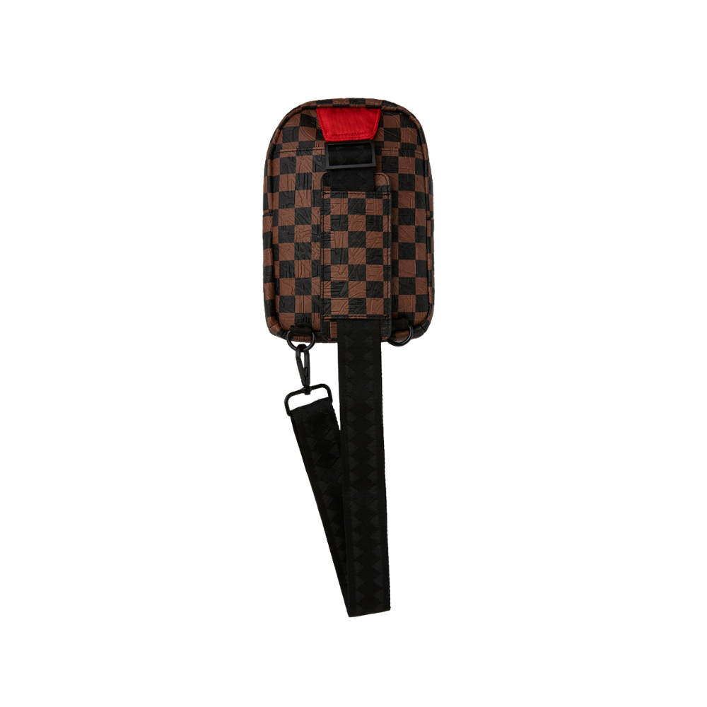 Sprayground Check 2 Emboss Backpack Sling