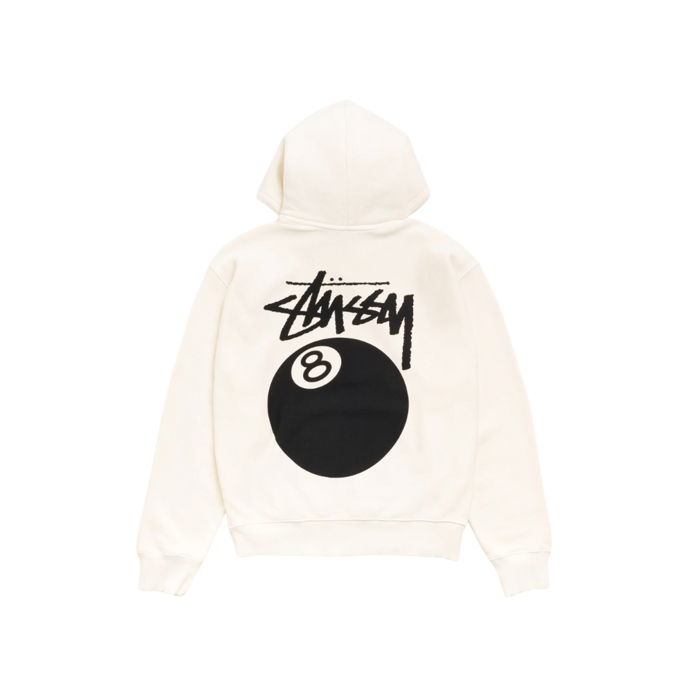 STÜSSY 8 BALL HOODIE GARMENT DYED