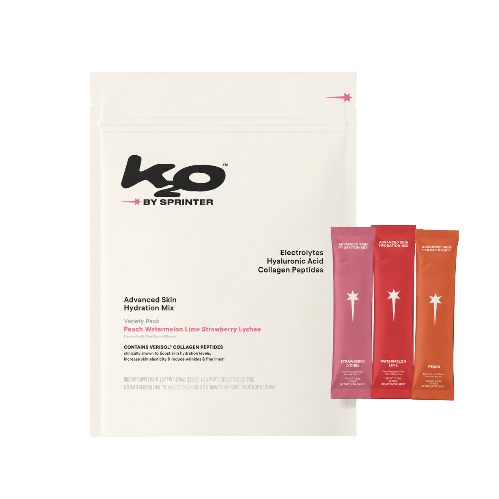 K2O Hydration Drink Mix – Electrolyte & Collagen Formula, 20 Servings | 100% Original, Imported from USA