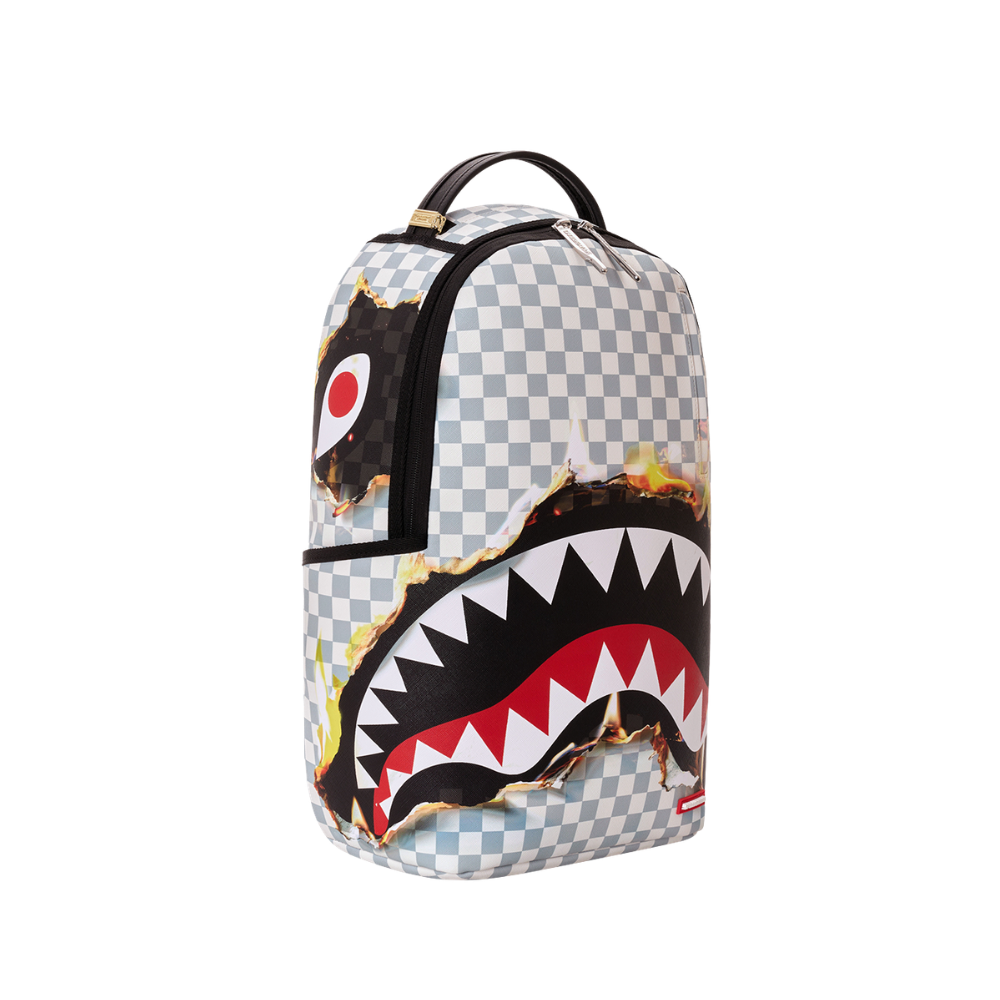Sprayground Check Melt DLXSV Backpack