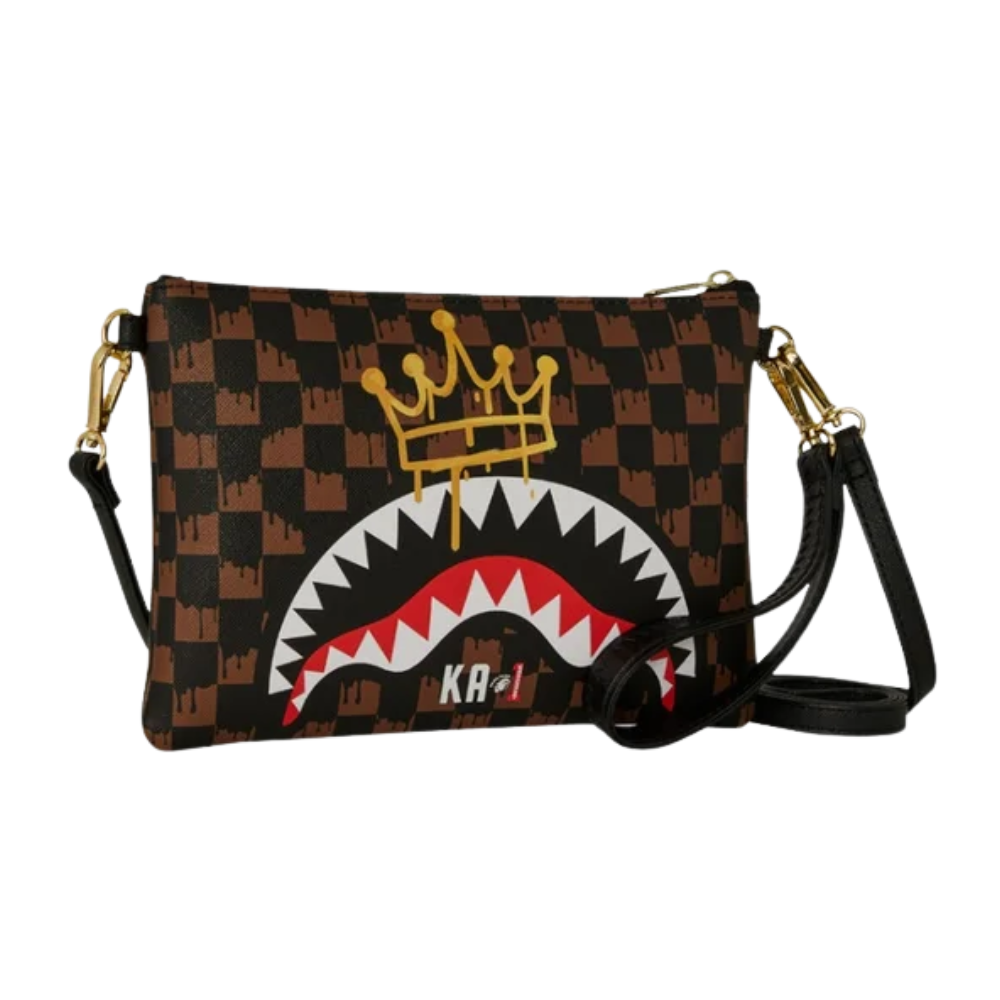 DRIP CHECK CROWN x KA1 CLUTCH BROWN