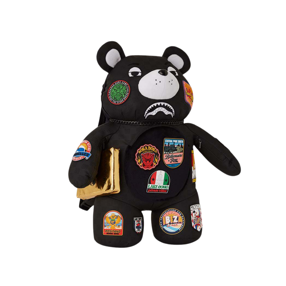Sprayground bear backpack Global Mogul Billionaire Teddy Bear