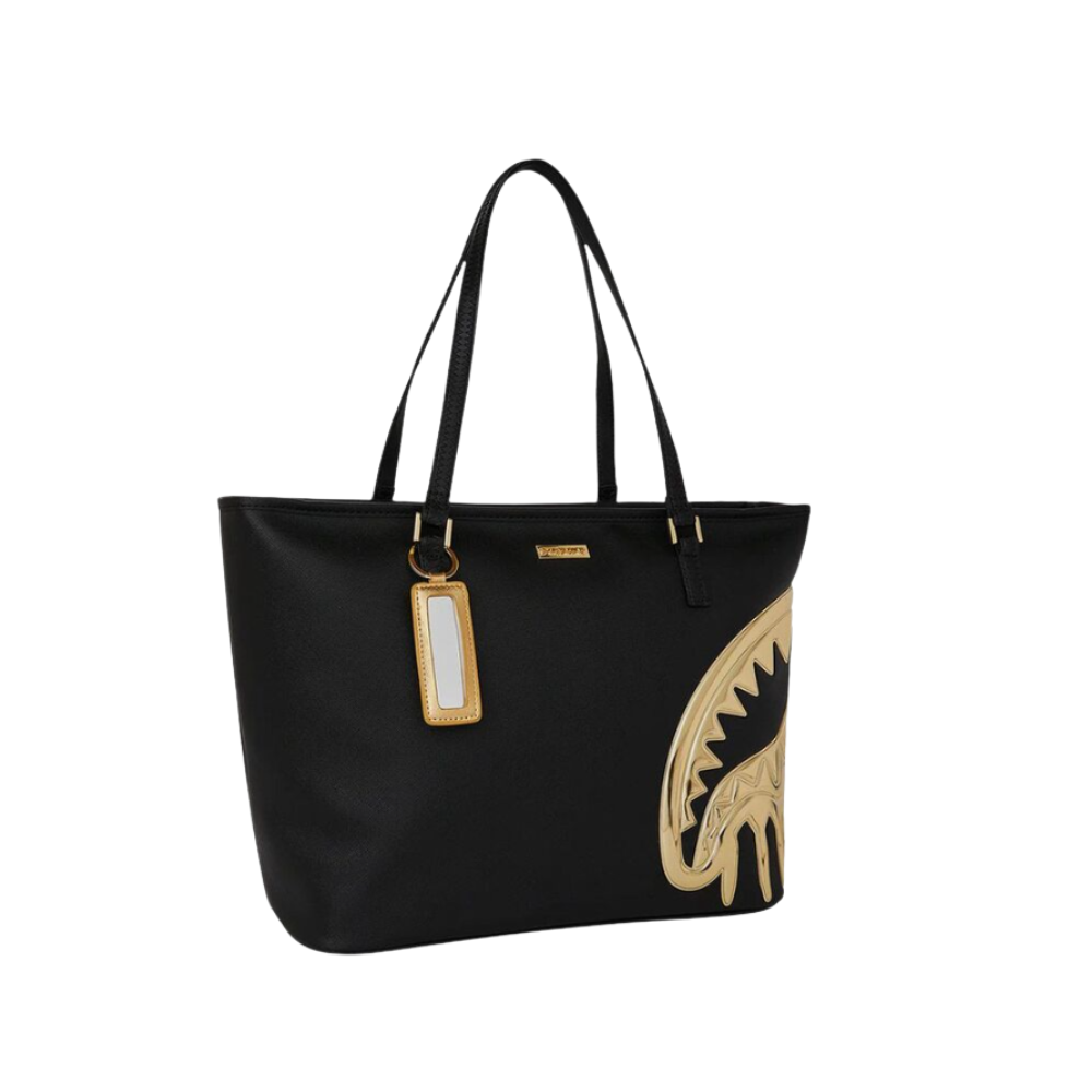 Sprayground Gold & Dangerous Tote