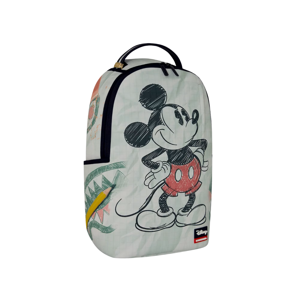Sprayground Disney Old School Mickey Sketch DLXSV Backpack