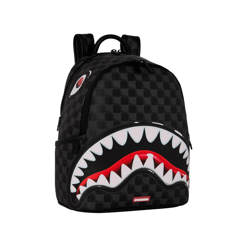 Sprayground Sharks In Paris Balloon Black Savage Backpack