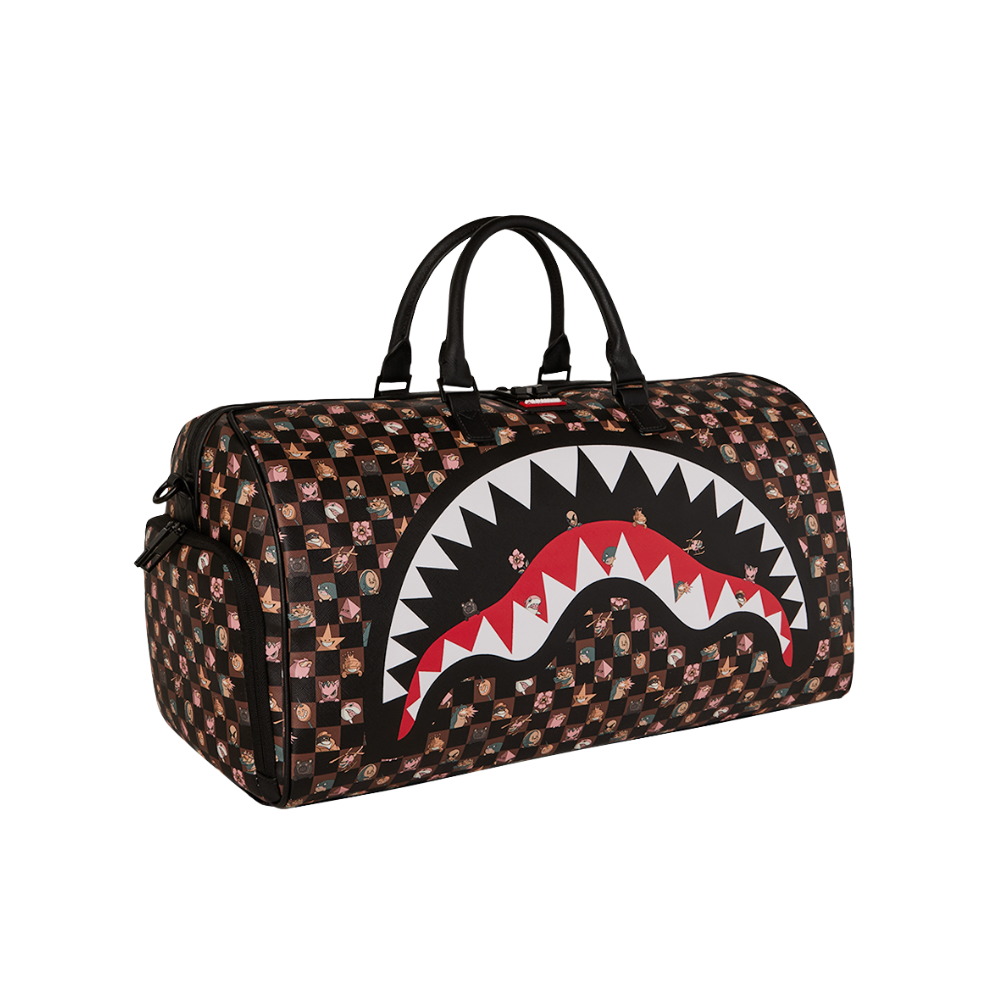 Sprayground Peeking Characters Remix Duffle