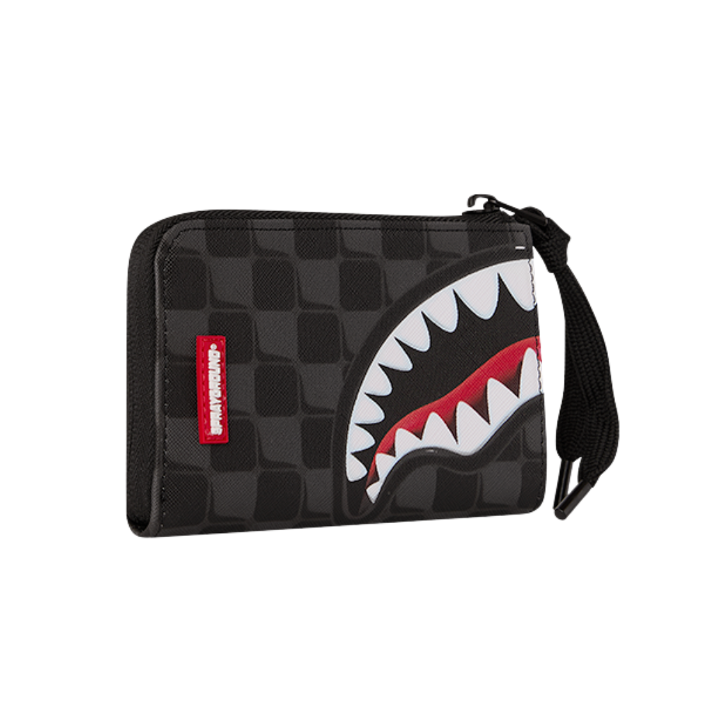 Sprayground Sharks In Paris Balloon Black Wallet