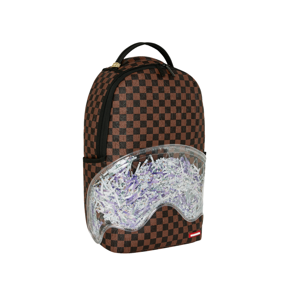 Sprayground Shredded Money DLXSV Backpack