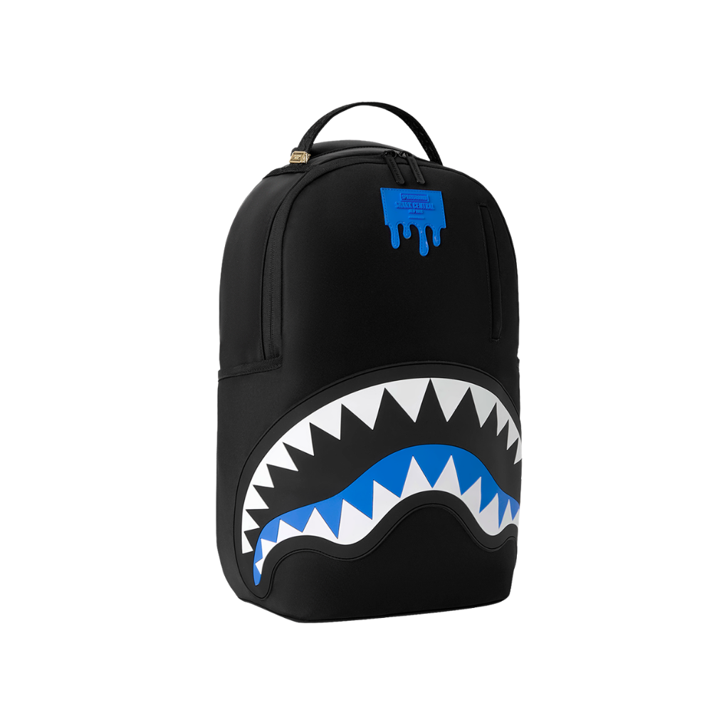 Sprayground Shark Central Light Blue DLXS Backpack