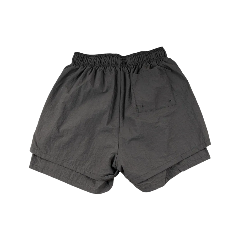Sp5der beluga double layer short slate grey