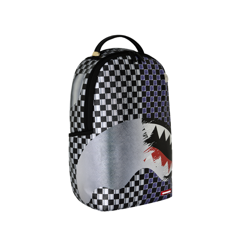 Sprayground Scratch Off Shark DLXSV Backpack