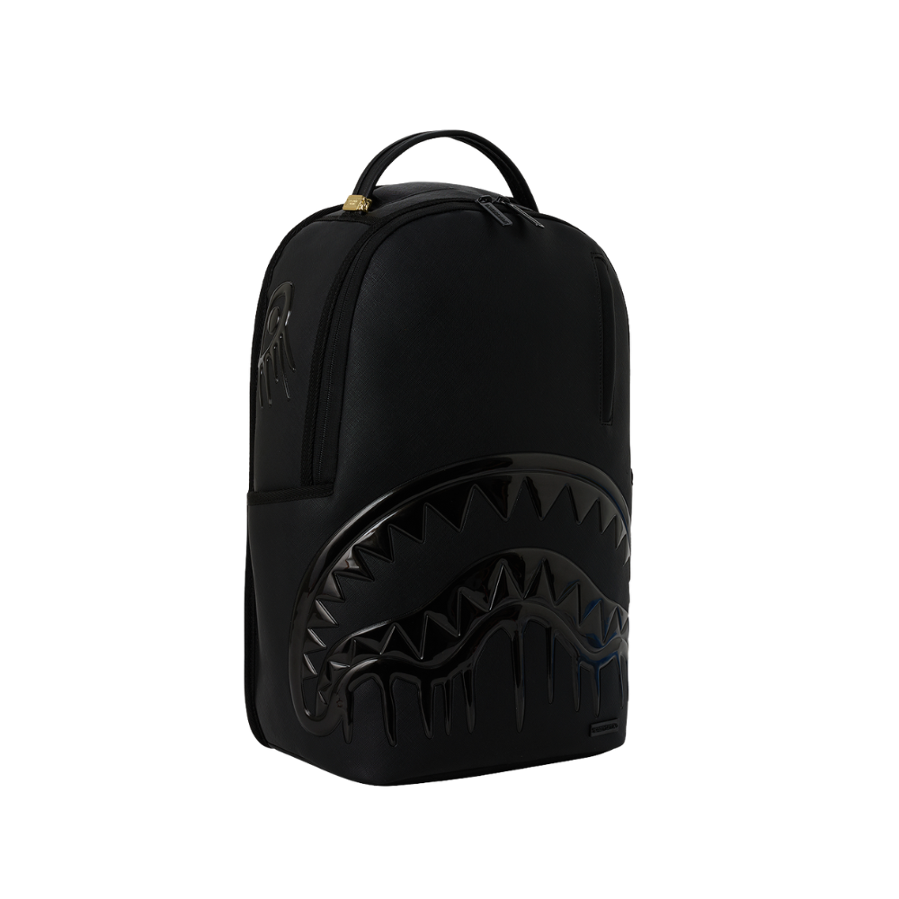 Sprayground Blacked Out Metallic Drip DLXSV Backpack