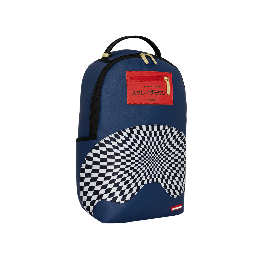 Sprayground Ichimatsu-moyo Warp Check Shark DLXSV Backpack