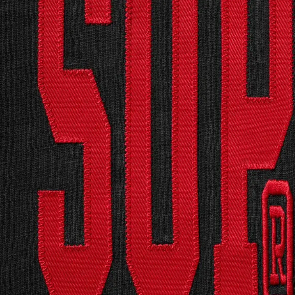 Supreme Stretch Appliqué Short-Sleeve Top