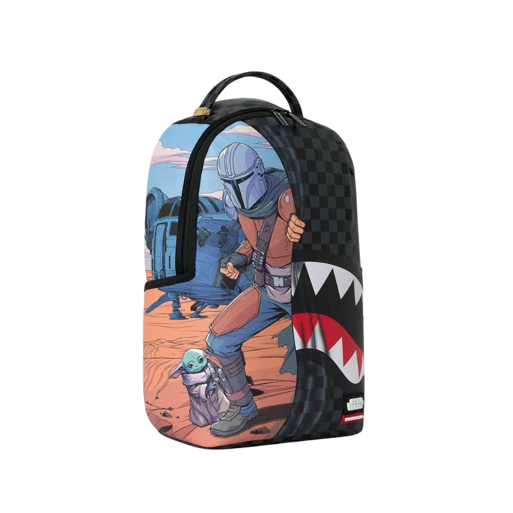 Sprayground Mando And Grogu Reveal DLXSV Backpack