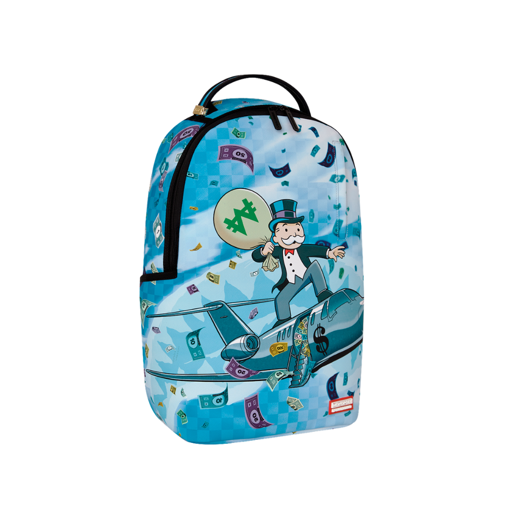 Sprayground Monopoly Plane DLXSV Backpack