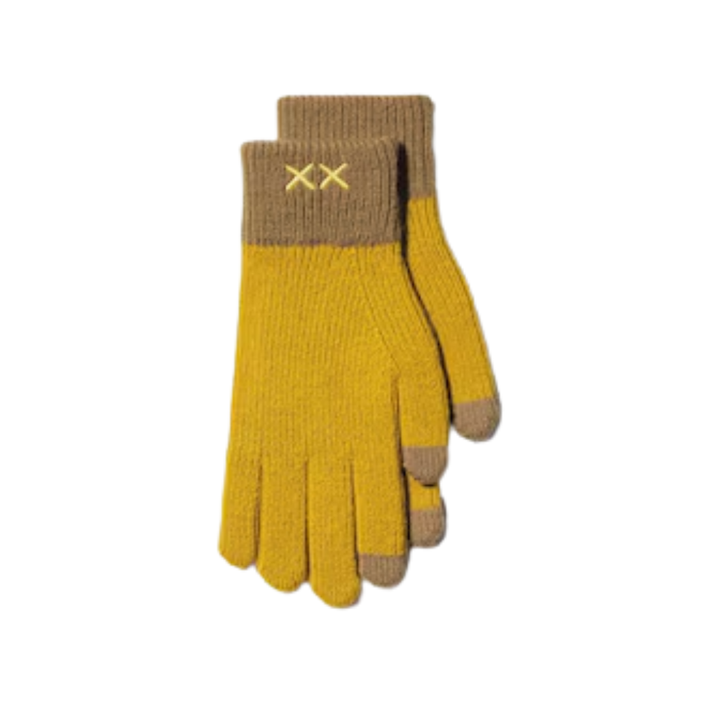 Uniqlo KAWS WINTER HEATTECH Knitted Gloves