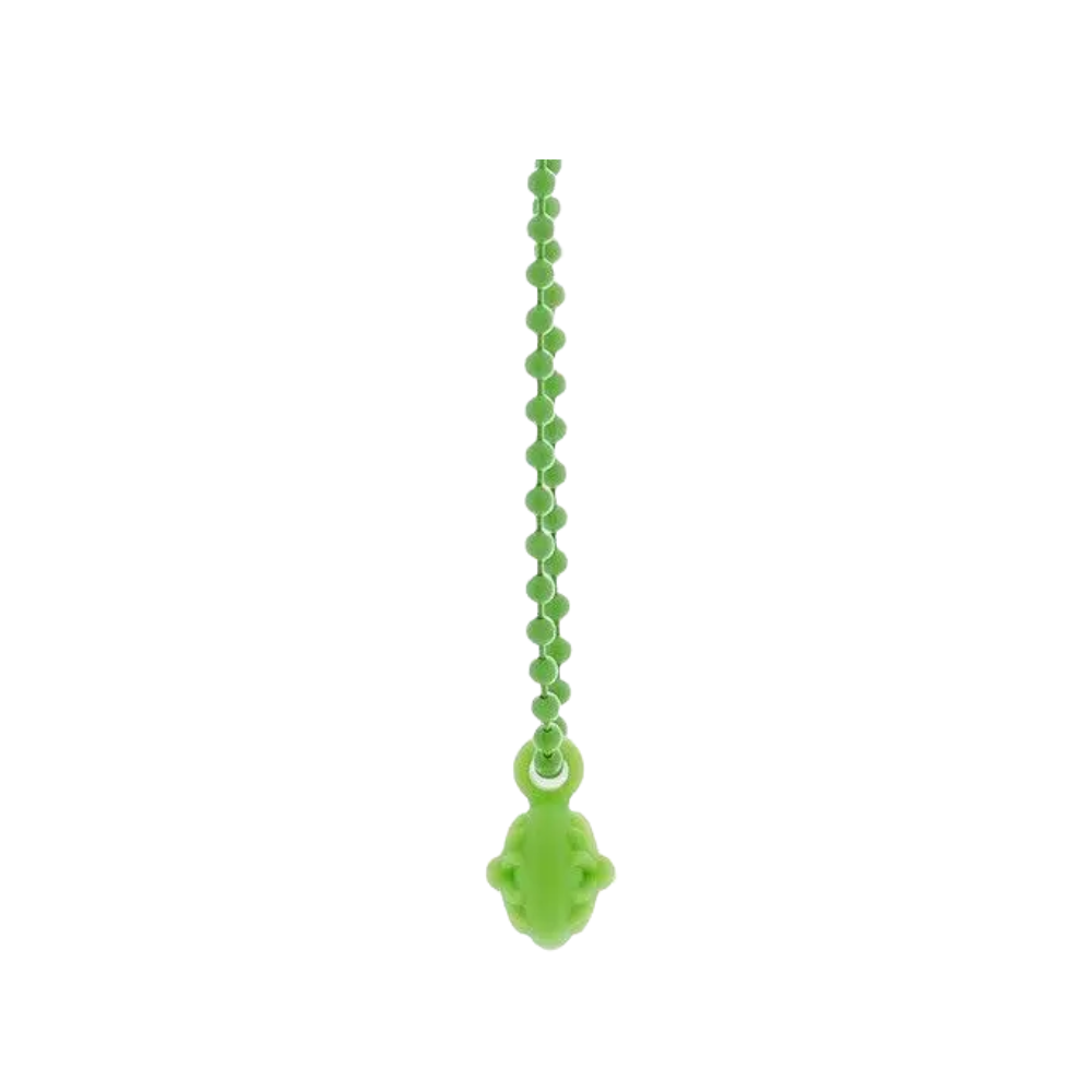 Chrome Hearts Crossball Charm Necklace | Pink & Green