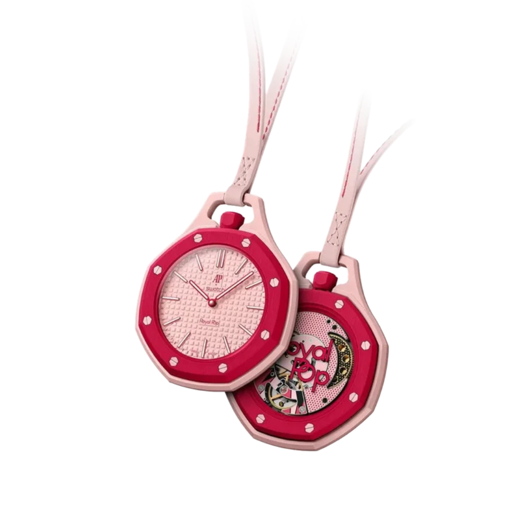 Audemars Piguet x Swatch Royal Pop Otto Rosso Pocket Watch