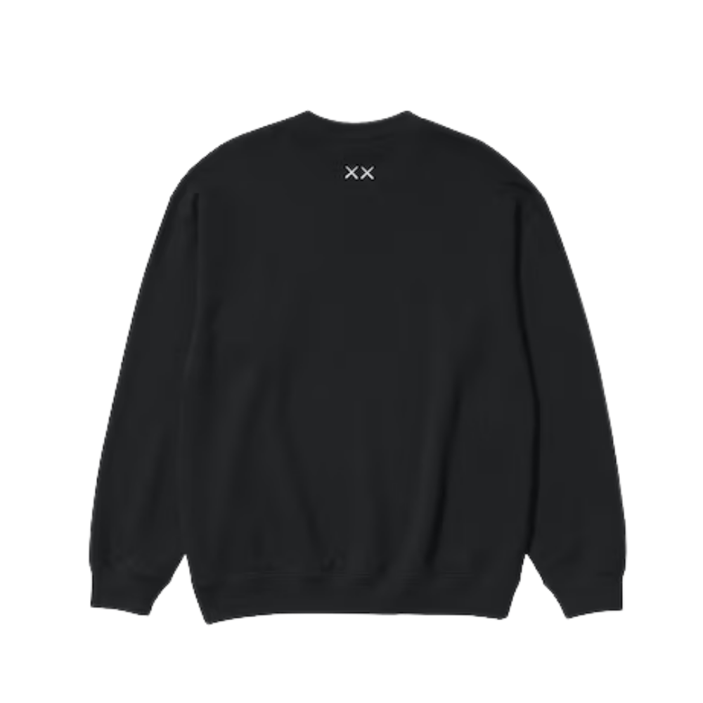 Uniqlo 'KAWS UNIVERSE' Moon & Companion Sweatshirt - Black - Unisex