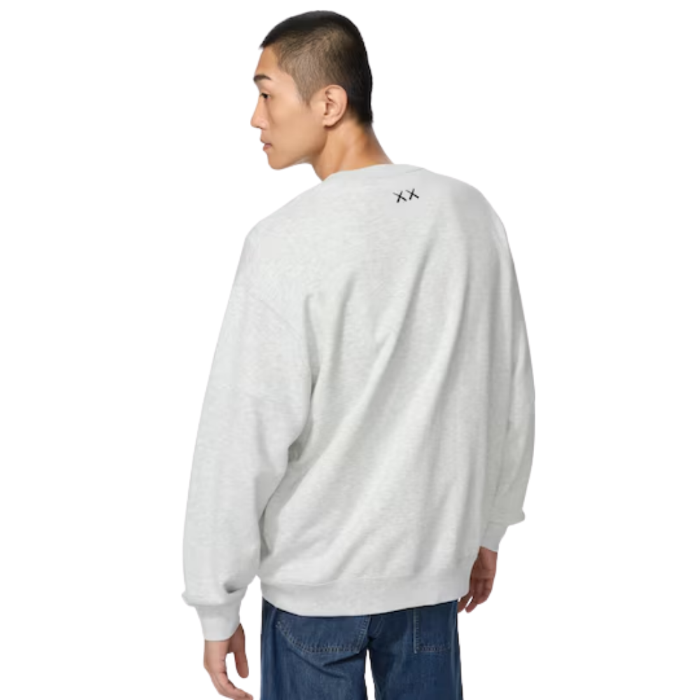 Uniqlo 'KAWS UNIVERSE' Sun & Companion Sweatshirt - Gray - Unisex