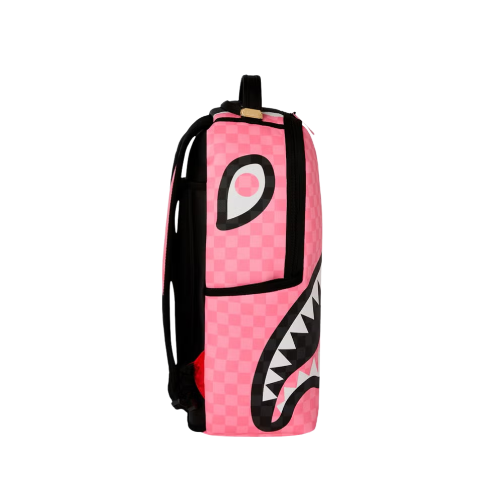 Sprayground  Pink And Black Tear SIP Backpack