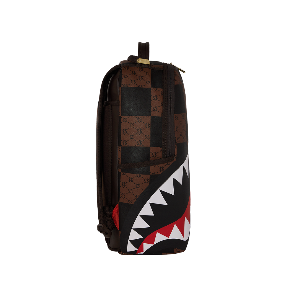 Sprayground Enlarged Check Paris Backpack