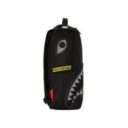 SHARK CENTRAL YELLOW TAPE DLX SATIN BACKPACK