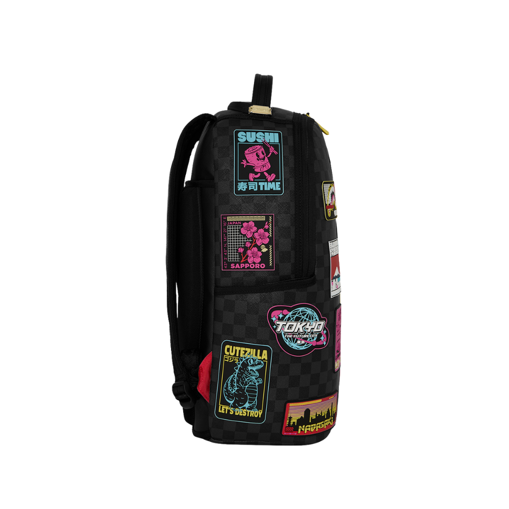 Sprayground Global Mogul Cyber Punk Japan Cities DLXSV Backpack