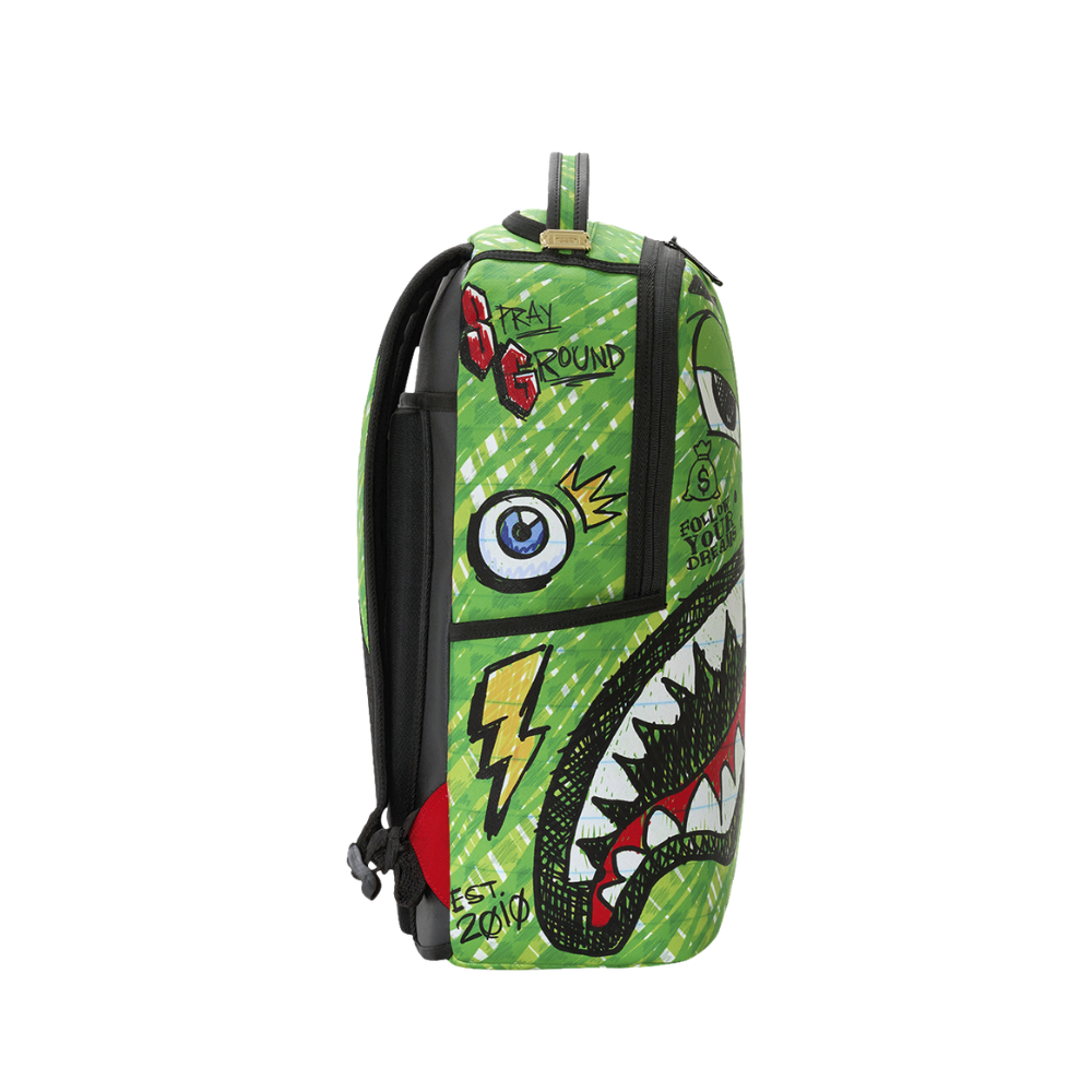 Sprayground Money Bear Doodle DLXSV Backpack