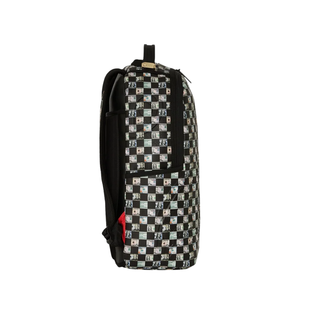 MONEY CHECK PATTERN DLXSV BACKPACK