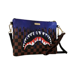 Sprayground Pochette lost in space drip crossover clutch