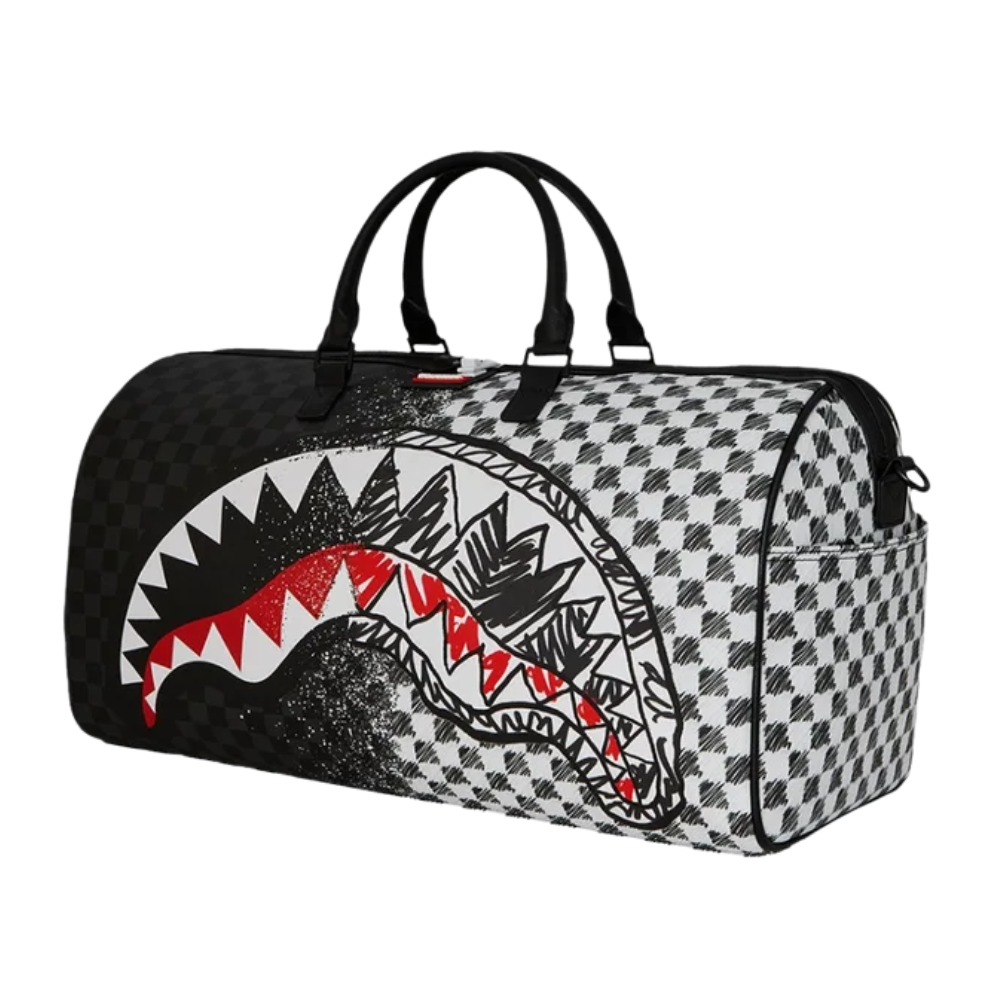 MIX AND MATCH SCRIBBLE LARGE DUFFLE
