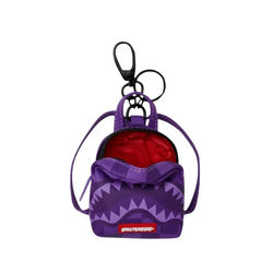 PURPLE SHARK SHARKS IN PARIS KEYCHAIN