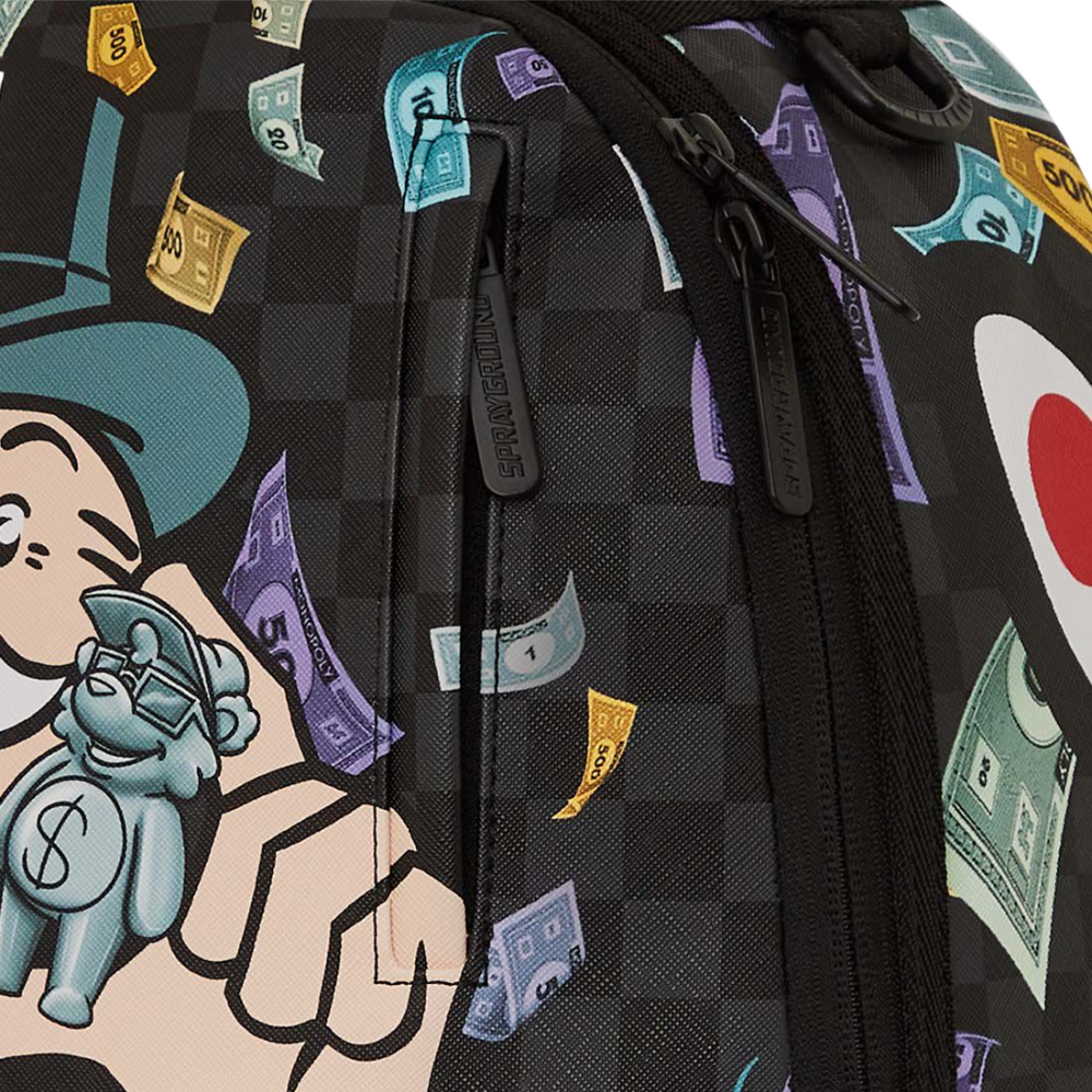 Sprayground Monopoly Characters Backpack
