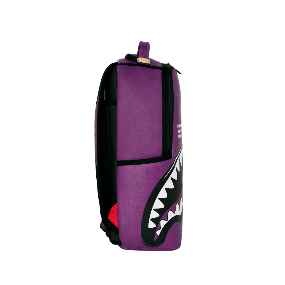 Sprayground Shark Central Bubbly Purple DLXSV Backpack