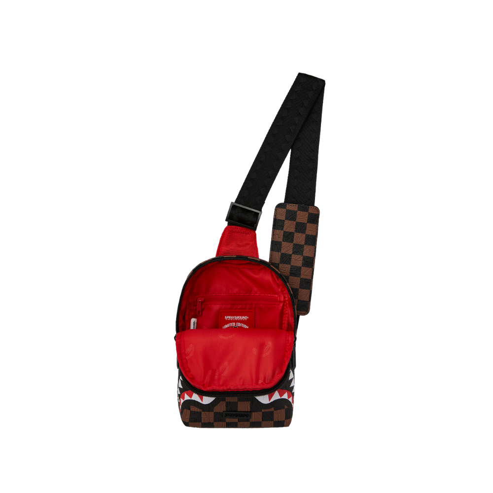 Sprayground Check 2 Emboss Backpack Sling