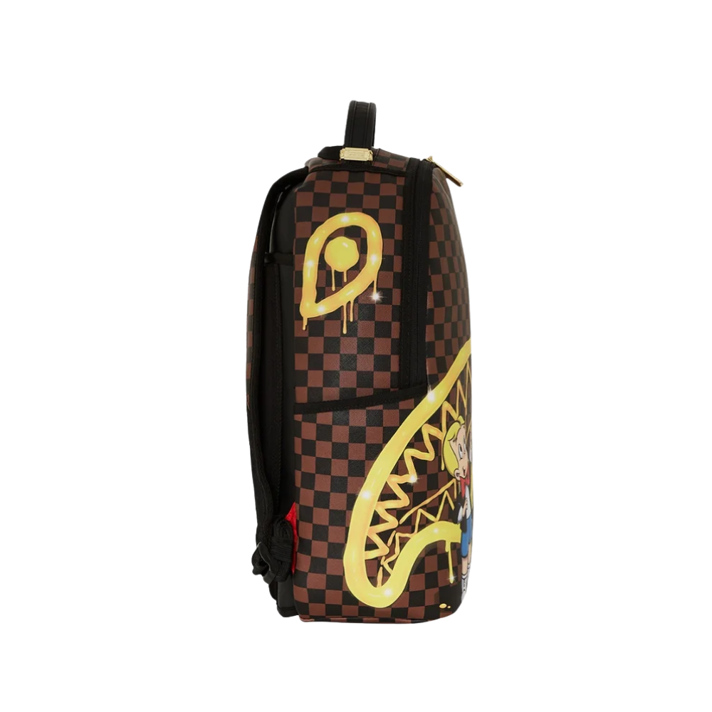RICHIE RICH GOLD SHARKMOUTH DLXSV BACKPACK