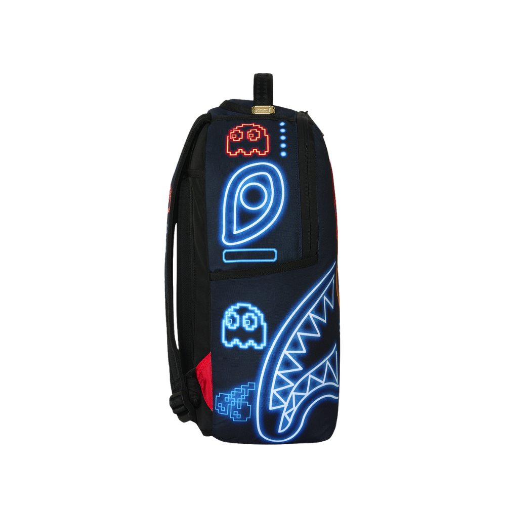 Sprayground Pacman Neon Shark DLXSR Backpack