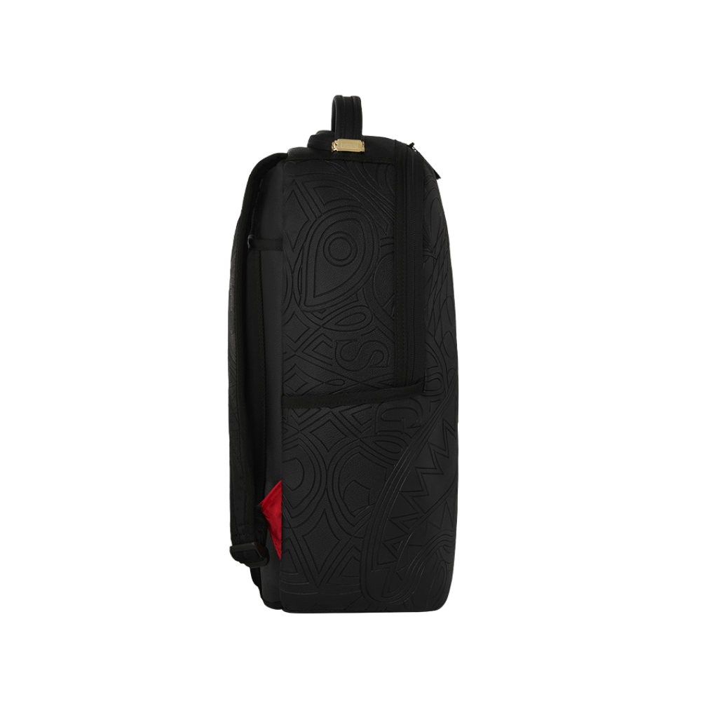 Sprayground Tonal Monogram Emboss Shark Backpack