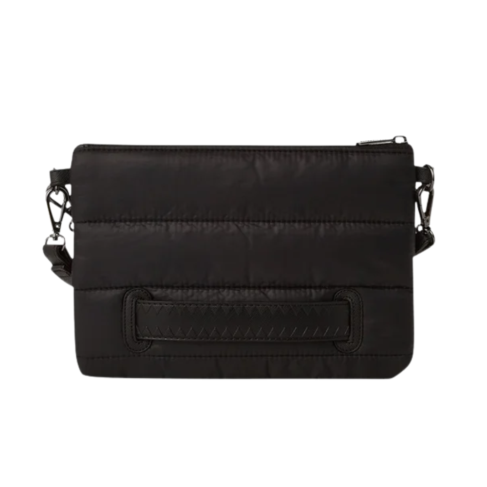 BLACK PUFFER CLUTCH