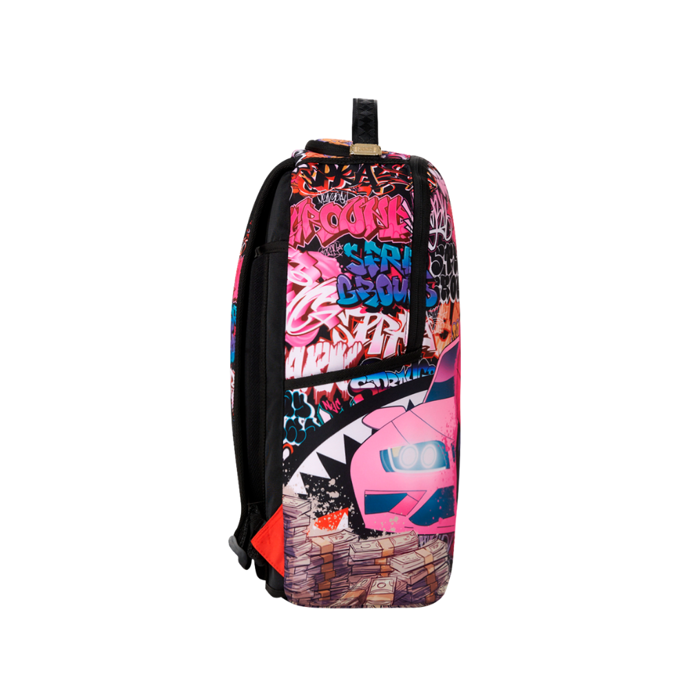 Sprayground Cash Stacks Kitty DLXSR Backpack