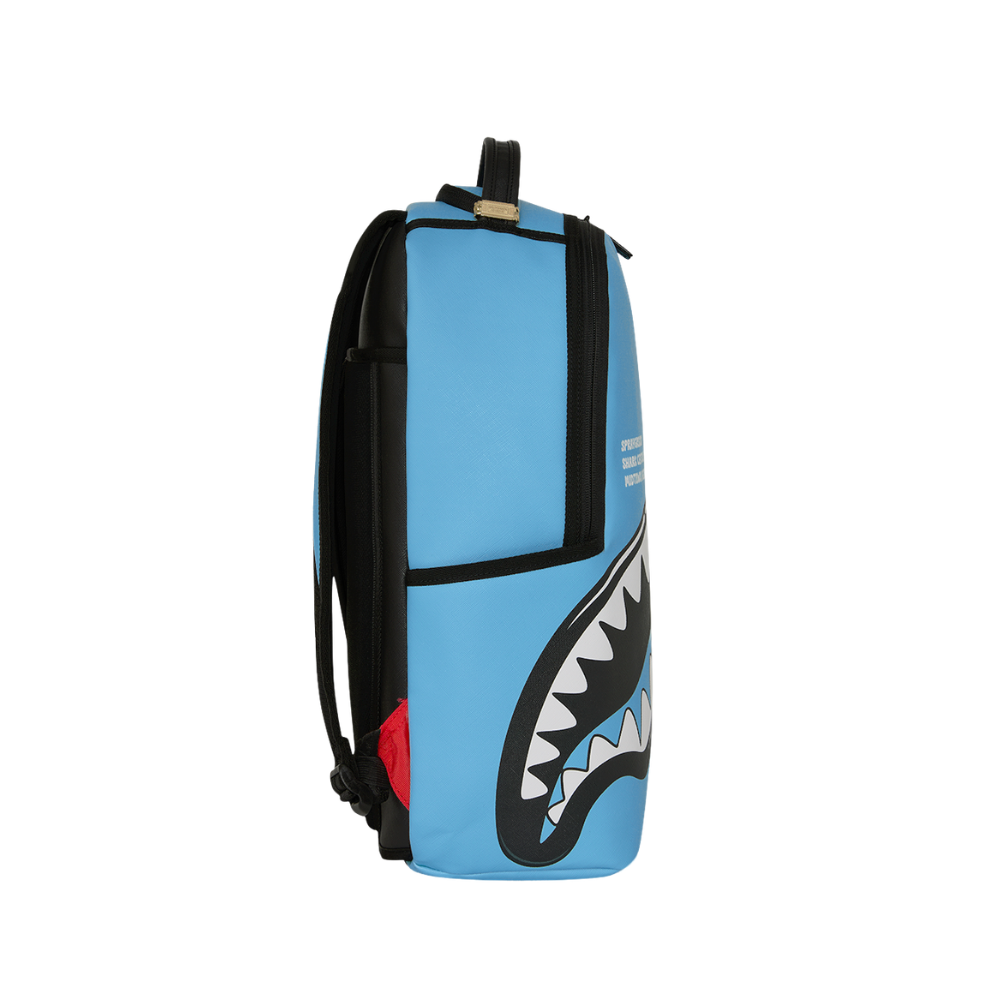 Sprayground Shark Central Bubbly Blue DLXSV Backpack