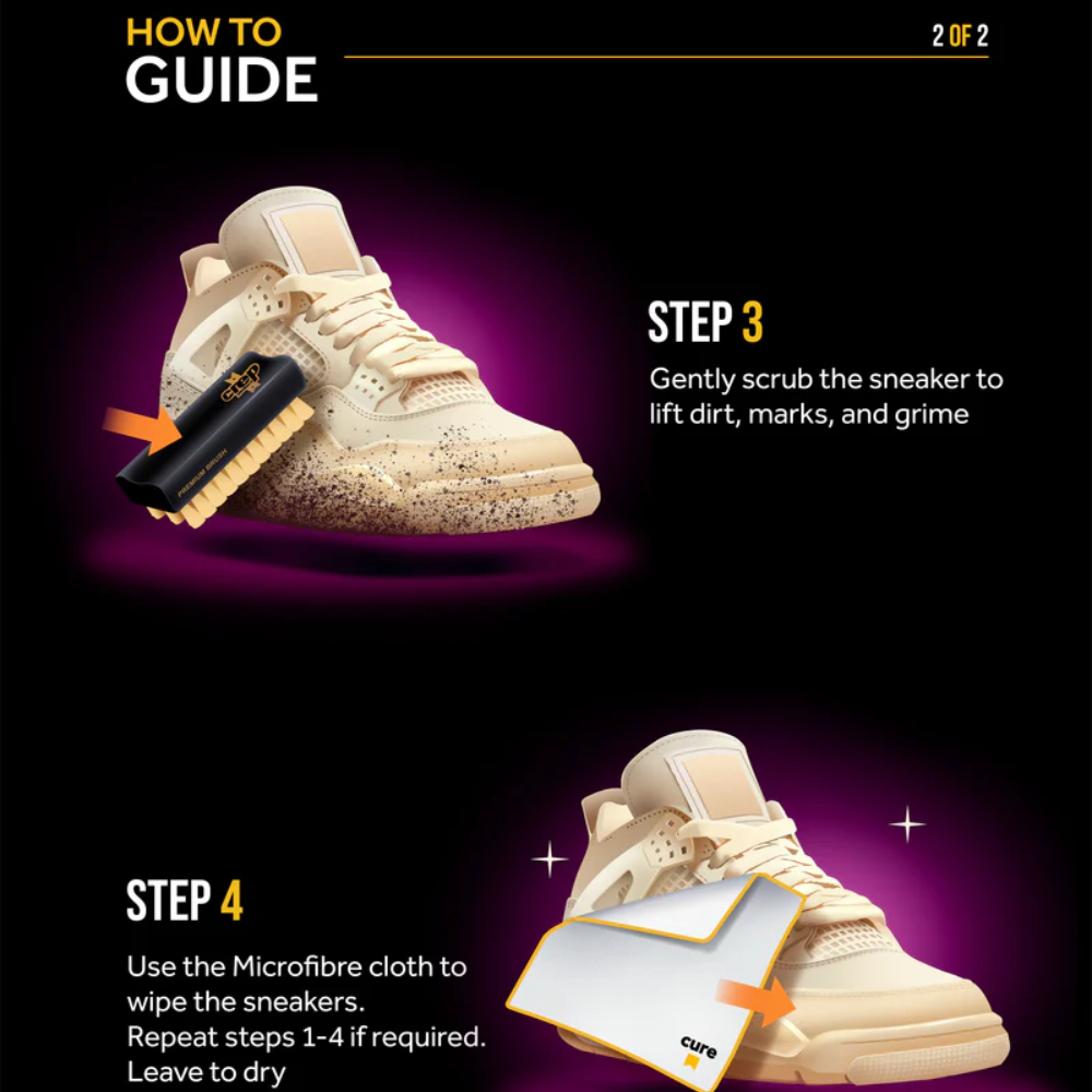 Cure Ultimate Shoe Cleaner Refill Bottle 200ml