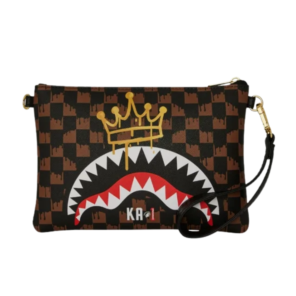 DRIP CHECK CROWN x KA1 CLUTCH BROWN