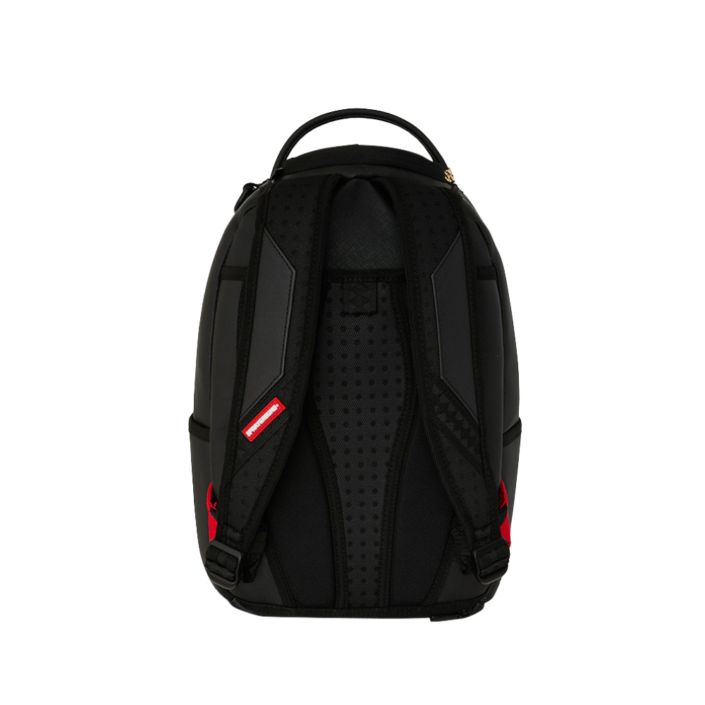 Sprayground Lux Black Ghost Drip Mini DLX Backpack