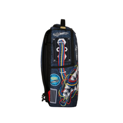 FLUX CAPACITOR INSIDE DELOREAN DLX BACKPACK